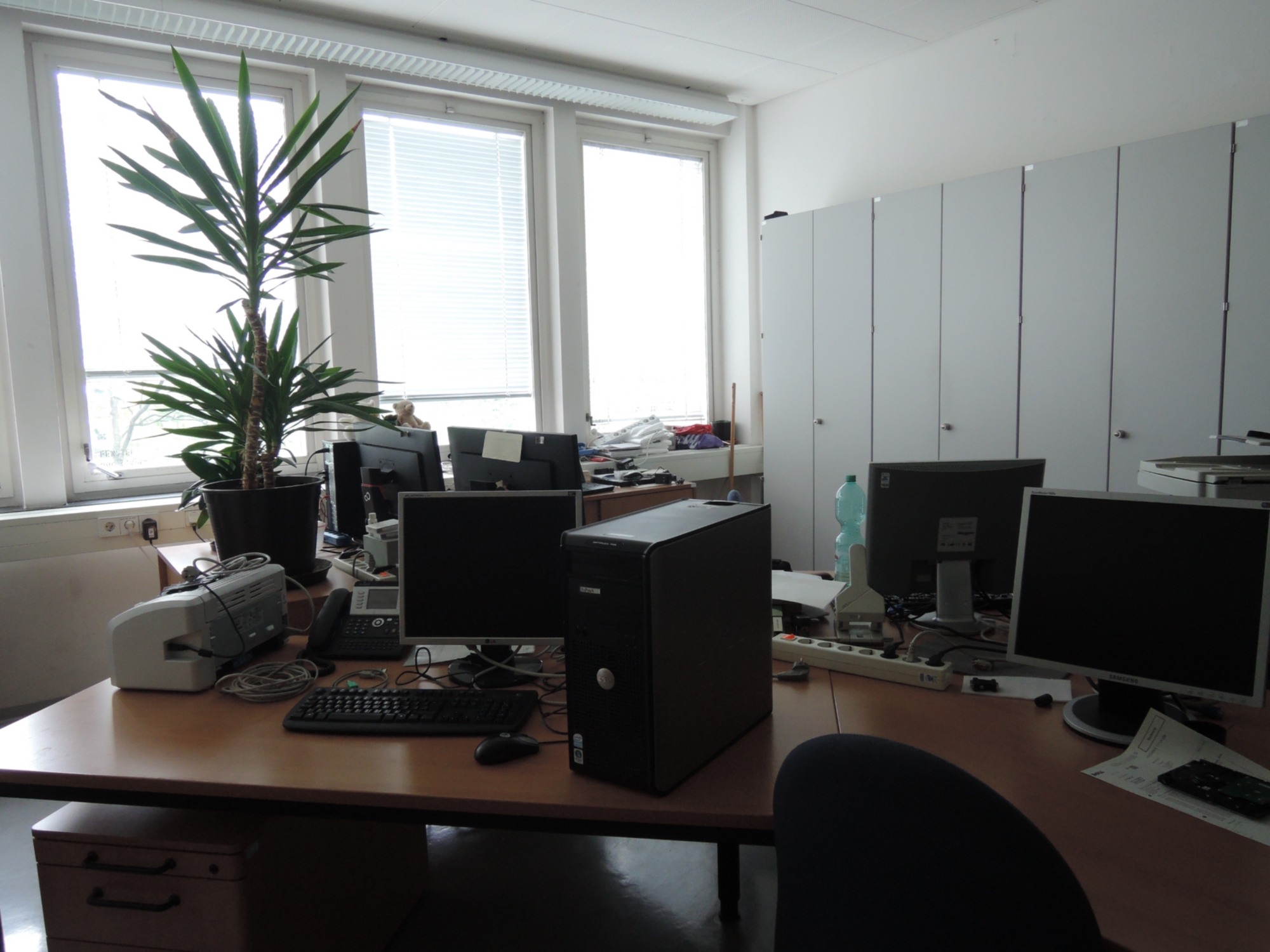 A staff's office 